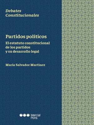 cover image of Partidos políticos
